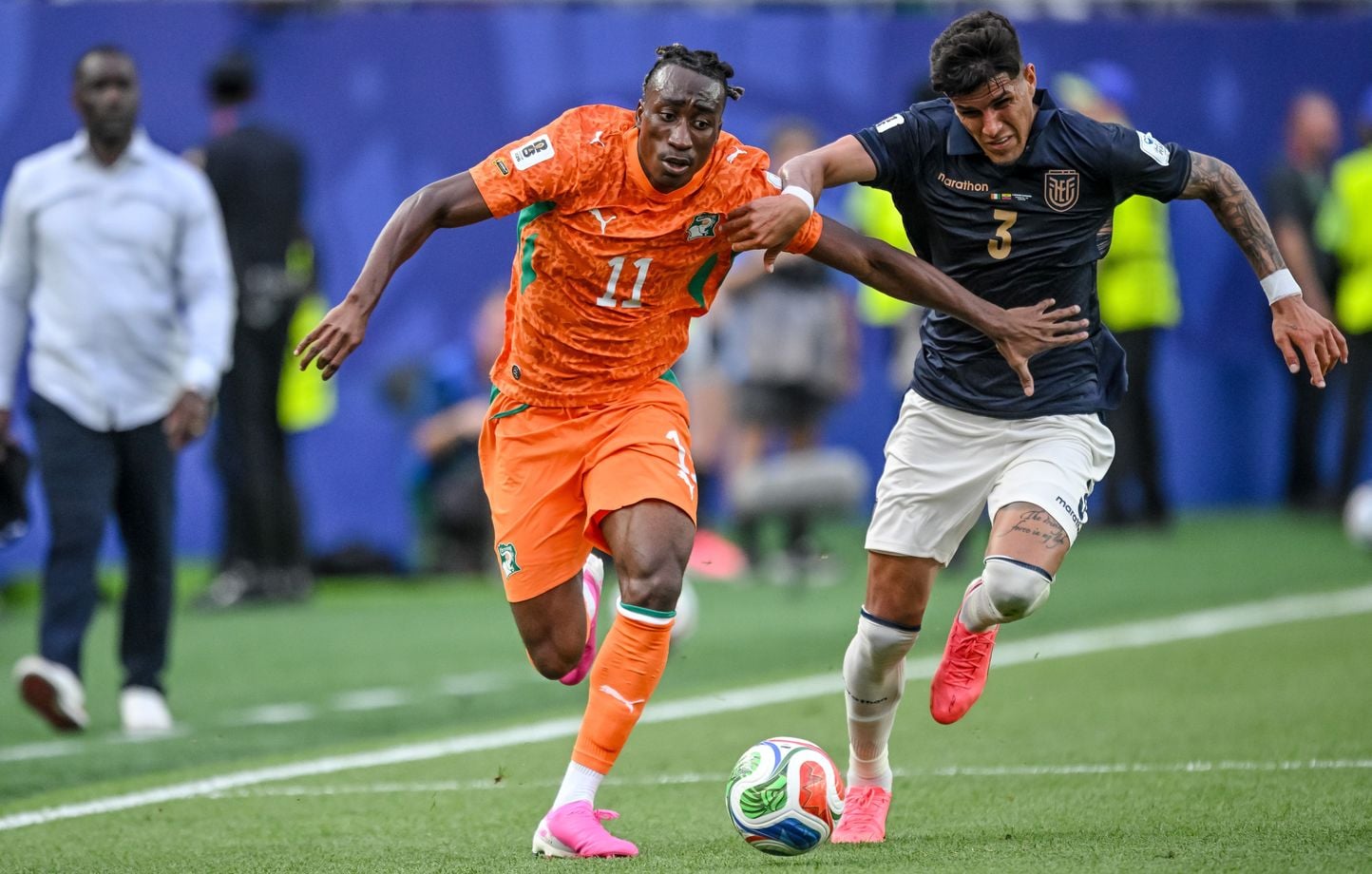Costa de Marfil se enfrenta a Ecuador en el Grupo E… Costa de Marfil se enfrenta a Ecuador en el Grupo E…